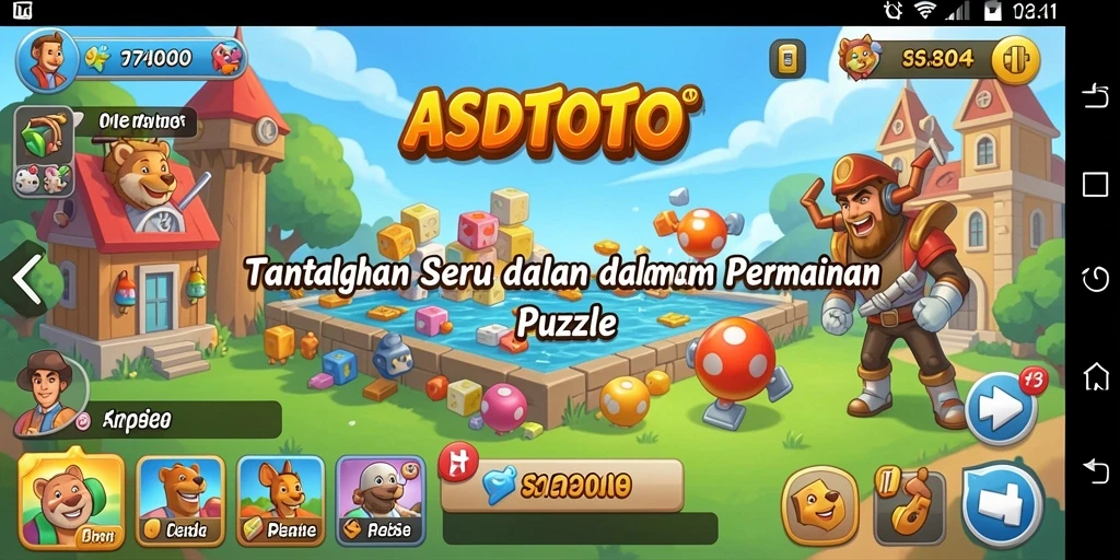 Gameplay menantang dalam ASDTOTO dengan berbagai teka-teki menarik.