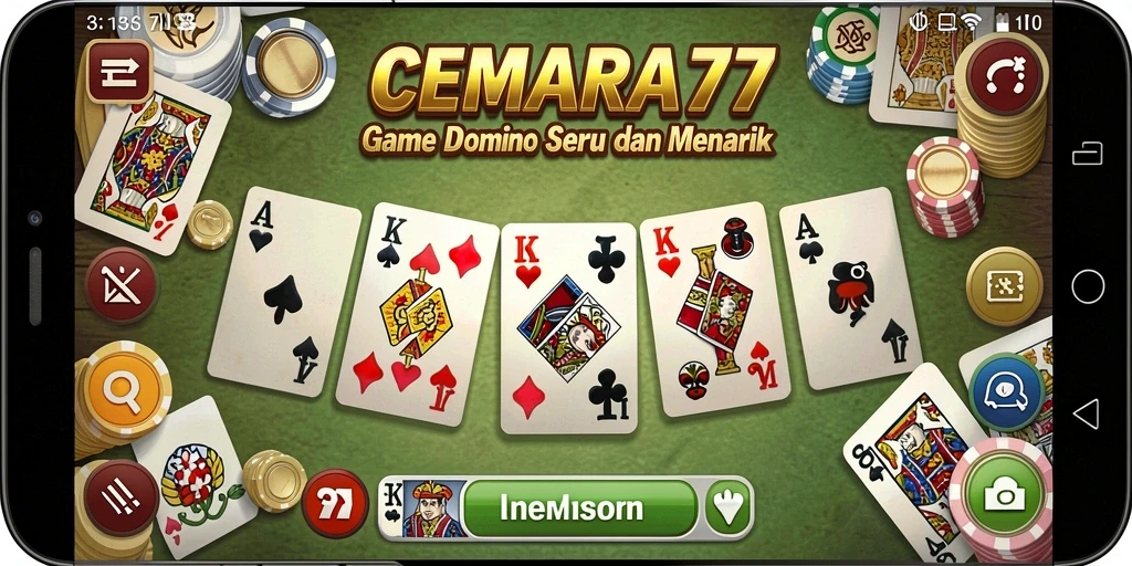 Tampilan gameplay CEMARA77 yang seru dan mengasyikkan.