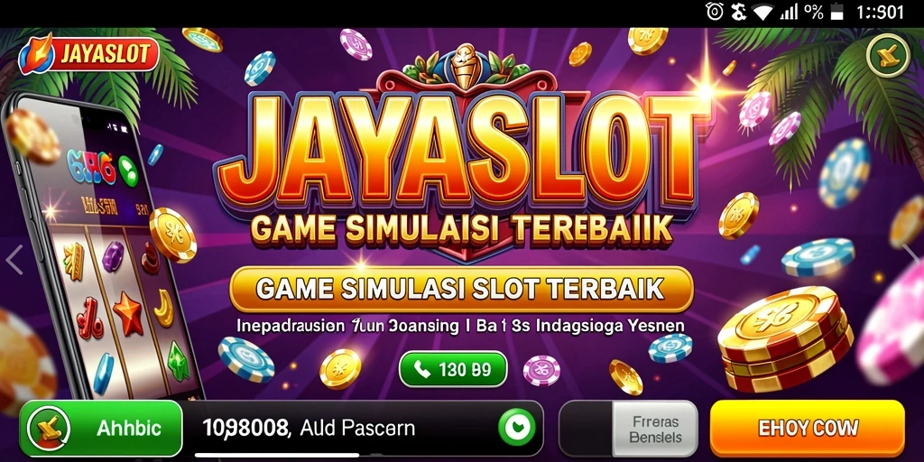 Tampilan menarik mesin slot dalam JAYASLOT yang penuh warna.
