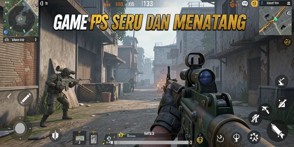 Tangkapan layar gameplay KAYA33 dengan aksi tembak-menembak yang seru.