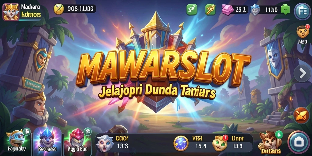 Gameplay seru MAWARSLOT dalam dunia Open World yang luas.