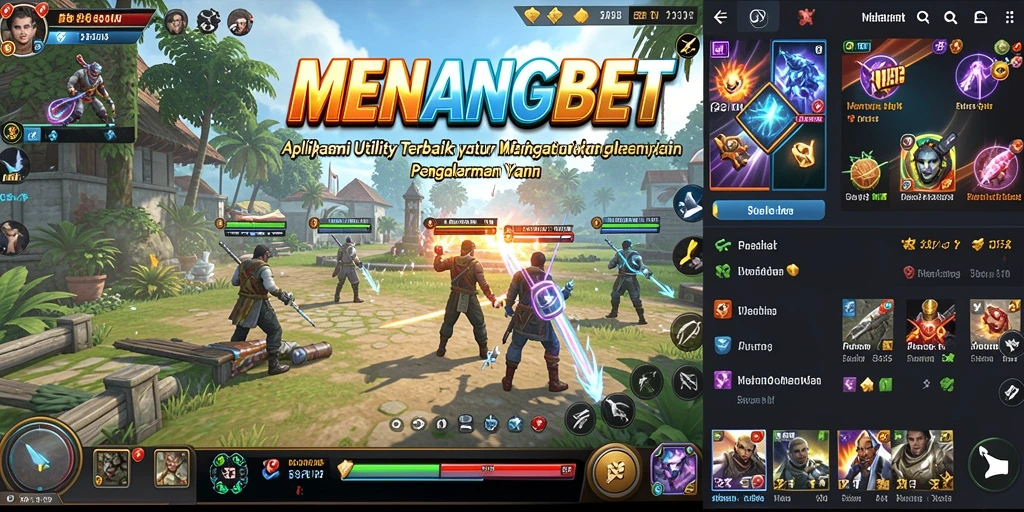 Tampilan antarmuka aplikasi MENANGBET yang sederhana dan efisien.