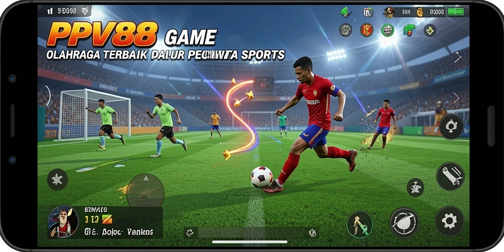 Tangkapan layar gameplay olahraga PPV88 yang menggembirakan.