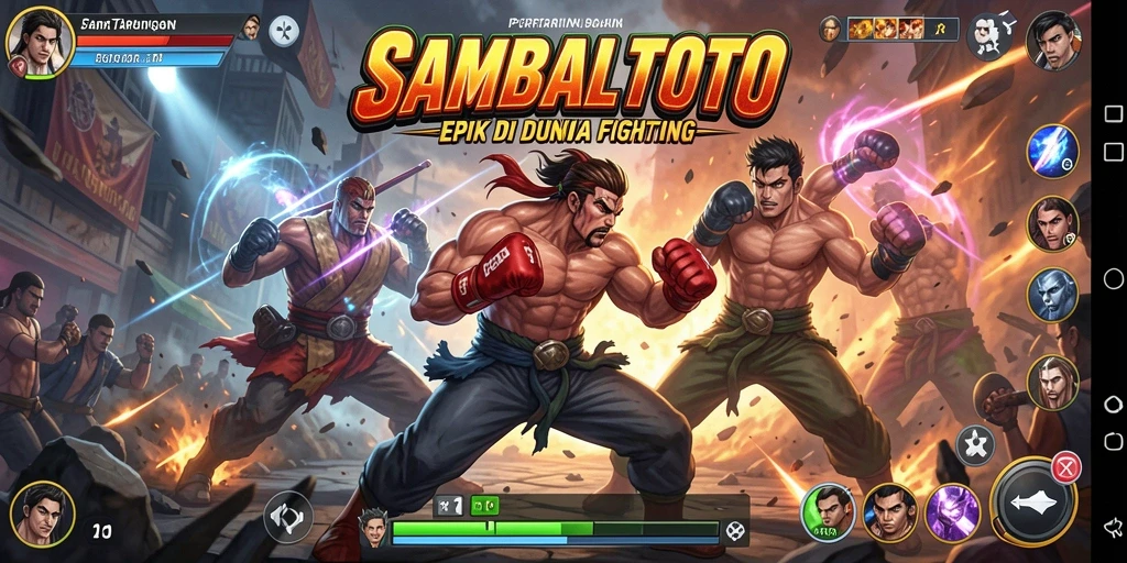 Tampilan aksi seru dalam pertarungan SAMBALTOTO.
