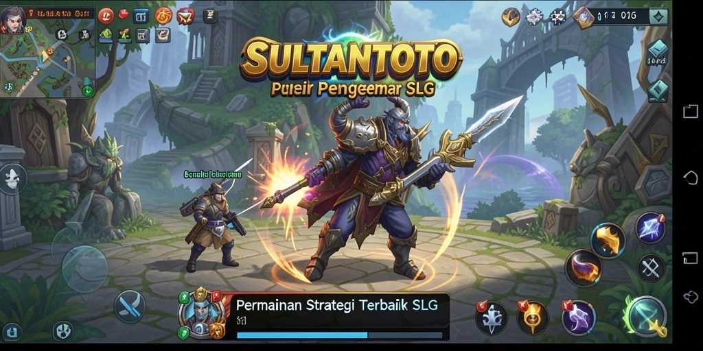 Tangkapan layar SULTANTOTO menampilkan gameplay strategis yang mendebarkan.